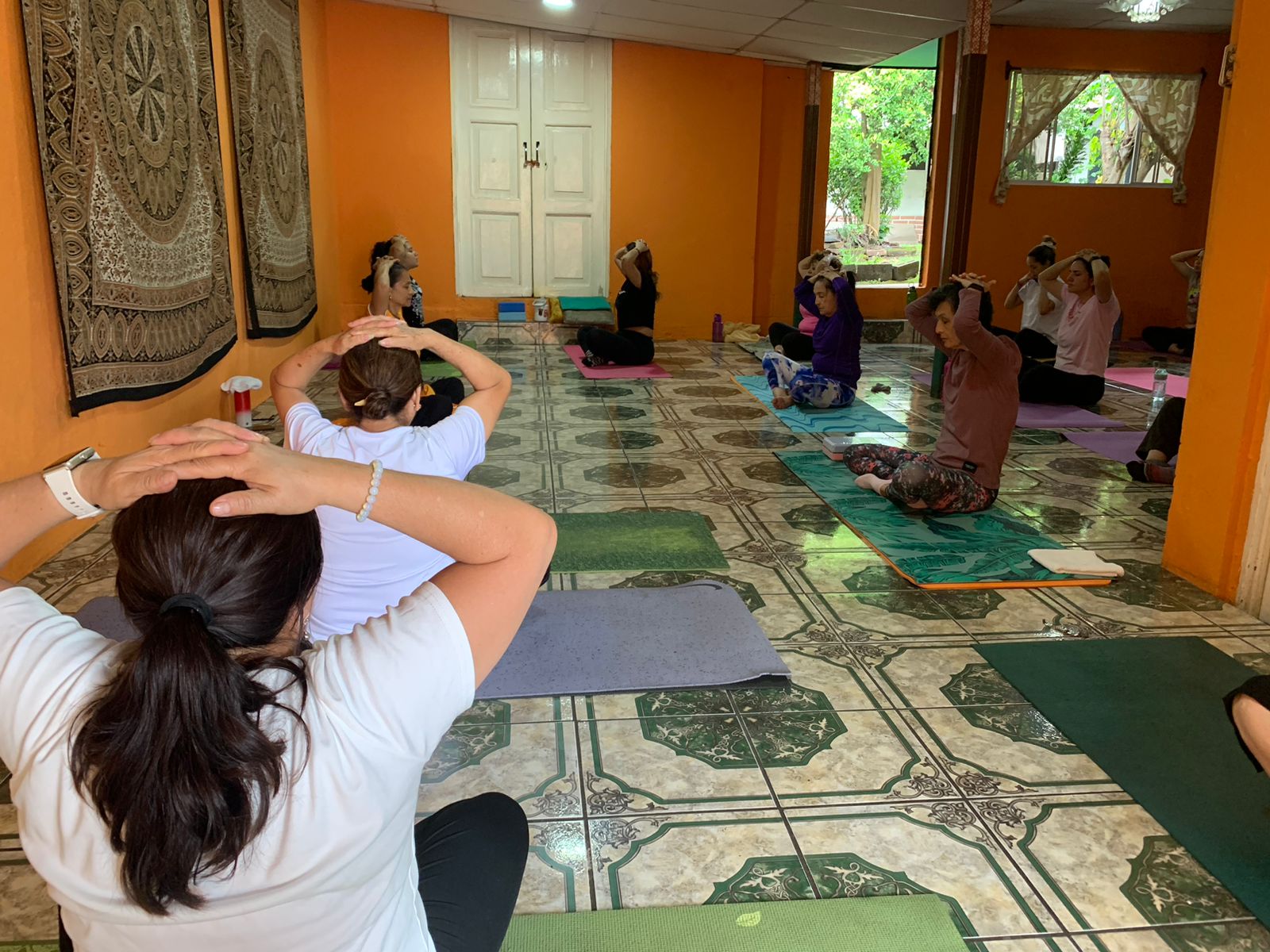 Clase de Yoga