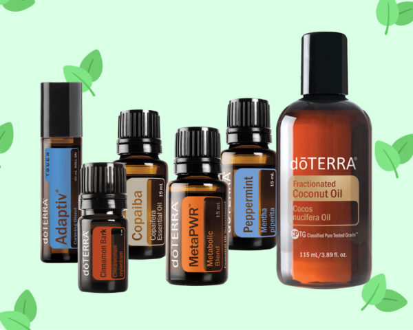 [Paquete] Copaiba + MetaPWR + Canela + Adaptiv + Menta + Aceite de Coco